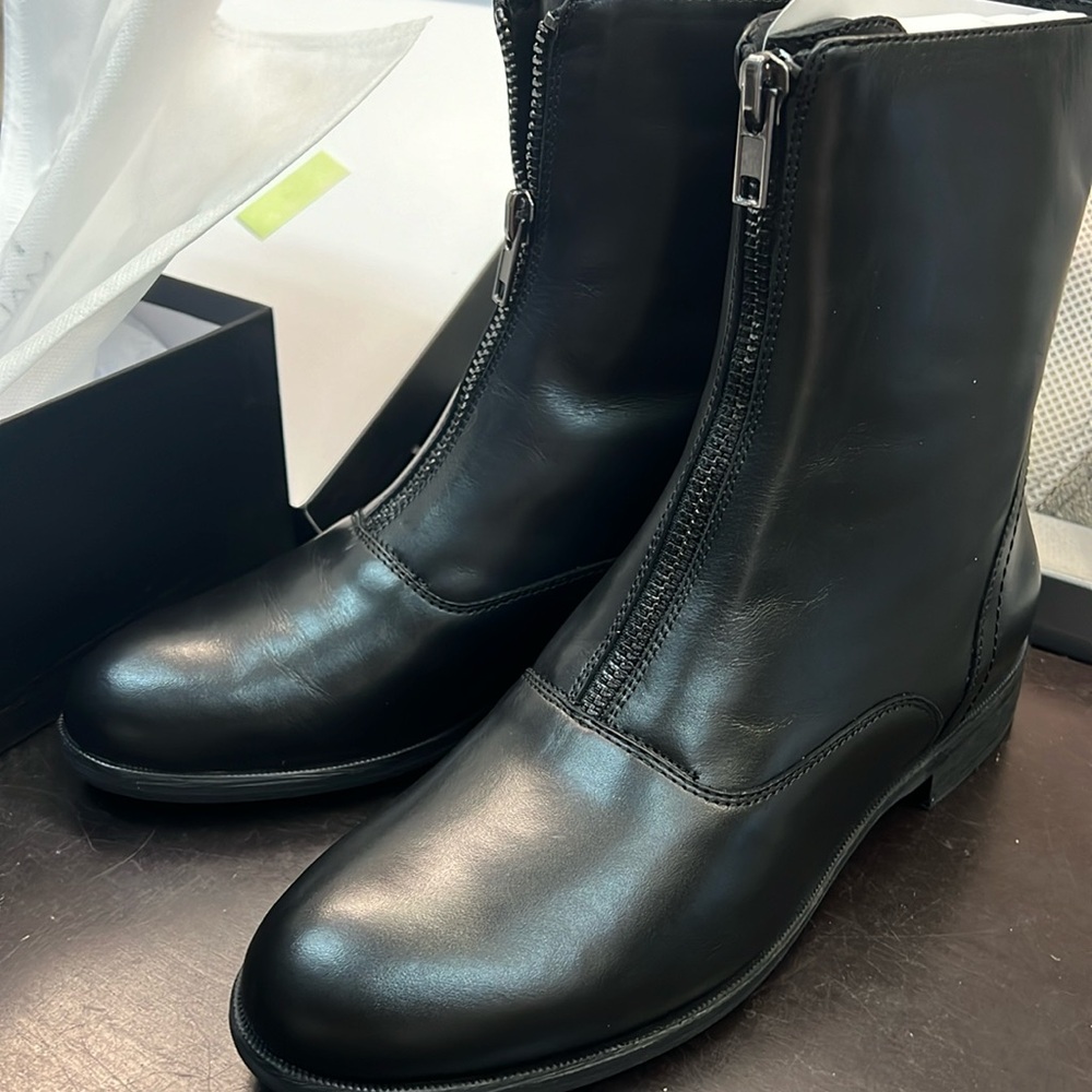 Maud Frizon Leather Boots 39